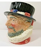 Vintage 1946 ROYAL DOULTON &quot;BEEFEATER&quot; Staffordshire Large Toby Pitcher ... - £36.75 GBP
