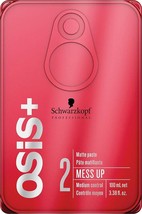 Schwarzkopf OSIS and 2 Mess Up Matte Paste, 100 ml (Free shipping world) - £24.05 GBP