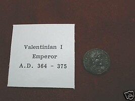 ROMAN EMPIRE BRONZE COIN - $37.36