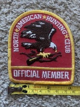 Vintage North American Hunting Club OFFICIAL MEMBER Jacket PATCH - £7.84 GBP