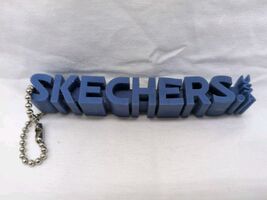 Vintage Skechers Blue Rubber Keychain 1990s 2000s - €7,72 EUR