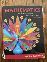 Mathematics for Elementary Teachers with Activities (5th Edition) - $39.59