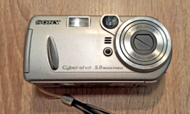 Vintage Sony Cyber-shot DSC-P92 5.0MP Digital Camera Work - £55.39 GBP