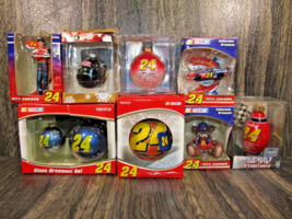 2008 NASCAR Jeff Gordon #24 Nine Christmas Ornaments Collectibles - £22.20 GBP