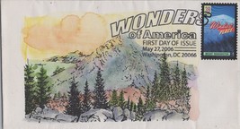 US 4053 SMB Cachets FDC hand-colored Windiest Mount Washington ZAYIX 113... - £7.92 GBP