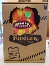 Fuggler Laboratory Misfits Edition Plush Alien Orange &amp; Yellow Funny Ugly Monst - £15.81 GBP