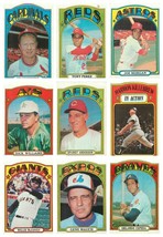 1972 Topps Baseball, Stars/ HOF&#39;s/Key Player Cards - £0.99 GBP+