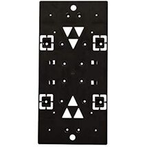 Gibraltar Mailboxes Universal Mailbox Mounting Bracket Molded Plastic Bl... - $13.95