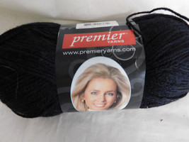 Premier Yarns Everyday Deborah Norville Serenity black Dye Lot 1205 (CC) - $3.99
