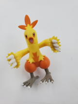 Pokemon Combusken Figure 3&quot; Articulated Battle Pack Figure 2016 Tomy Nintendo - £12.51 GBP