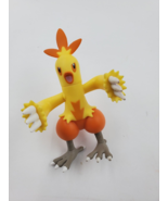 Pokemon Combusken Figure 3&quot; Articulated Battle Pack Figure 2016 Tomy Nin... - £12.60 GBP
