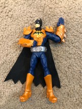 Batman Power Attack Saw Blade Slash 2011 Mattel chop action Figure only Orange - $14.95