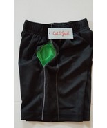  Boys Athletic Shorts Cat &amp; Jack Sizes XS 4/5 S6/7 Black NWT - £4.77 GBP