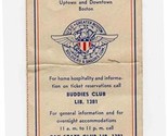 Greater Boston Massachusetts USO Map March 1943 Soldiers and Sailors Com... - $17.82