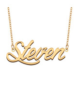 Steven Name Necklace for Best Friend Family Member Birthday Christmas Gift - $303.93 MXN