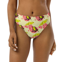 New Women&#39;s Size XS-3XL High-waisted Bikini Bottom Beach Scene SPF50+ St... - £15.05 GBP+