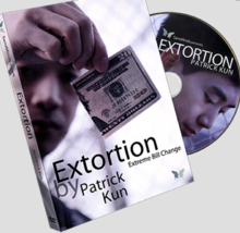 Extortion (DVD and Gimmick) by Patrick Kun and SansMinds - £21.32 GBP