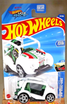 2025 Hot Wheels #23 HW Ride-Ons 2/5 KICK KART White-Green w/White Pr5 Spokes - £6.64 GBP