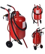 Portable 10 Gallon Pressurized Abrasive Air Sandblaster Sand Blaster W/N... - €146,23 EUR