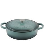 Crock-Pot Artisan Enameled 5 Quart Cast Iron Round Braiser Pan with Self... - £85.33 GBP