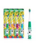 GUM Crayola Pip-Squeaks Kids Toothbrush, Soft Bristle Toddler Toothbrus... - $183.98 MXN