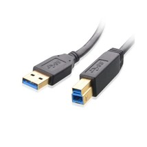 Cable Matters SuperSpeed USB 3.0 Type A to B Cable in Black 1m  - $15.00