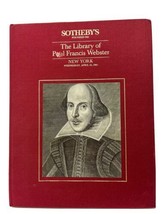 Sotheby&#39;s Auction Catalog Library Paul Francis Webster Award Winning Lyricist - £12.70 GBP