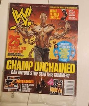 WWE MAGAZINE JUNE 2010 JOHN CENA CHAMP UNCHAINED SEALED WITH POSTER - £15.94 GBP