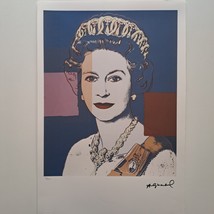 Andy Warhol Signed - Queen Elizabeth II - Certificate Leo Castelli - $149.00