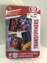 Genuine Original OEM Transformers  2 Giant Decks of Playing Cards - $583.63 MXN