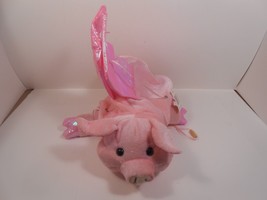 Pink Pig with wings velour funny hat When pigs fly Kids - £6.01 GBP