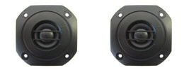 New (2) 2-3/8&quot; Tweeter Shielded Speakers.High Sound Replacement.8 Ohm Pair. - $62.33