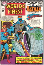 World&#39;s Finest Comic Book #165 DC Comics 1967 VERY GOOD+ - £9.33 GBP
