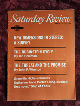 Saturday Review March 31 1962 Artur Rubinstein Igor Stravinsky Jan Holcman - £8.50 GBP