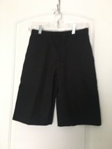 1pc Classroom Boys Black Shorts Pockets Casual School Uniform Size 12  - $32.98