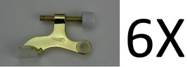 6X Stanley 81-9110 (SP7090) Hinge Pin Doorstops Bright Brass - £7.29 GBP