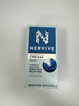 Nervive Pain Relief Cream Max Strength Non-Greasy Reliever 3.0 oz  exp 0... - £14.88 GBP