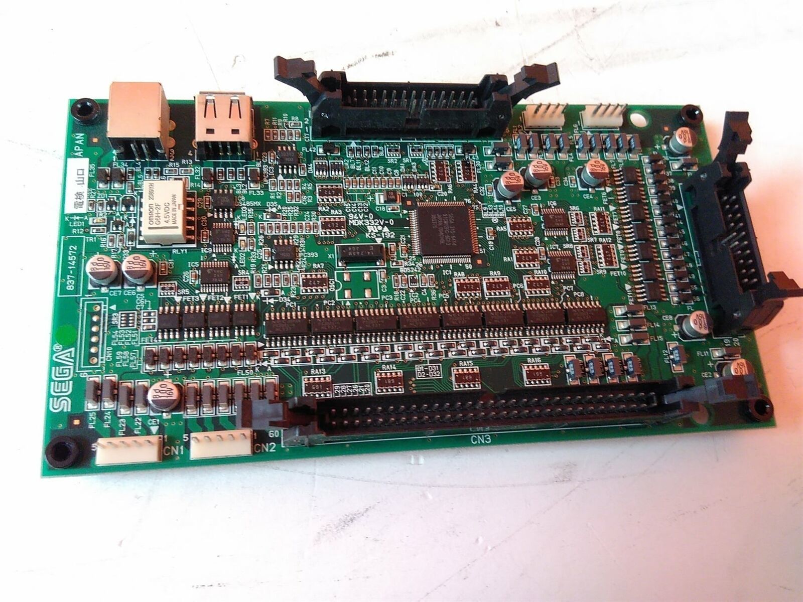 Defective SEGA 837-14572 PCB Board From Tetris Arcade Game AS-IS - $84.13