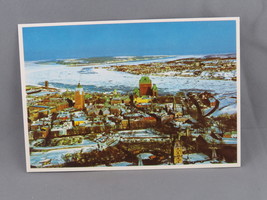 Vintage Postcard - Quebec City Aerial Picture - JC Ricard - £11.99 GBP
