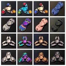 BUY ONE GET ONE FREE!!  Fidget Hand Spinner Finger Cube Toy Metal Stress... - £3.94 GBP+