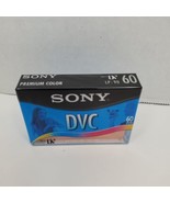 1 Sony DVC Digital Video Cassette Tape Mini DV Premium Color 60 LP90 - £8.35 GBP