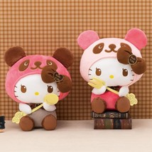 Hello Kitty Panda Sweet Chocolate Big Plushy (Brown Ear) - £29.76 GBP