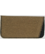 Soft Safety Eyeglasses Glasses Brown Case Pouch w/ Cleaning Cloth 165x84mm - $6.18 CAD