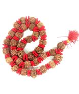 Rare 7 Mukhi Ganesha Rudraksha Kantha / Ganesha Laxmi Rudraksha Kantha -... - $931.81 CAD