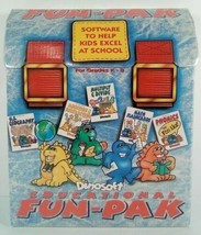 Vtg 1992 Dinosoft Educational Fun-Pak Geography Math Algebra IBM/Tandy 3.5 Disk - £18.58 GBP