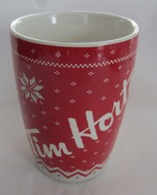 2015 Tim Hortons #015 Christmas Sweater Snowflake 16 Oz Coffee Tea Ceram... - $14.99