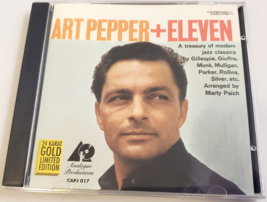 Art Pepper + Eleven Analogue Productions Rare 24K Limited Edition (2001 Jazz Cd) - £35.40 GBP