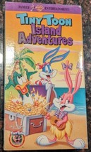 Tiny Toon Island Adventures Vhs 1993 Family Animation Retro Rare Oop - £7.35 GBP