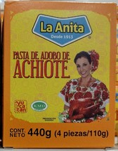 LA ANITA PASTA DE ACHIOTE / ANNATTO PASTE SEASONING - 440g - ENVIO GRATIS  - £12.22 GBP