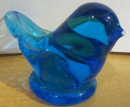 Vintage Blue  Bird of Happiness Signed - $22.75